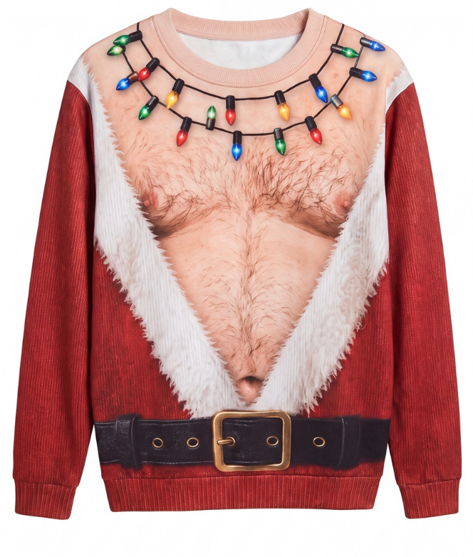 Chesty Claus-Sweatshirt