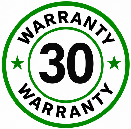 30 Days Warranty